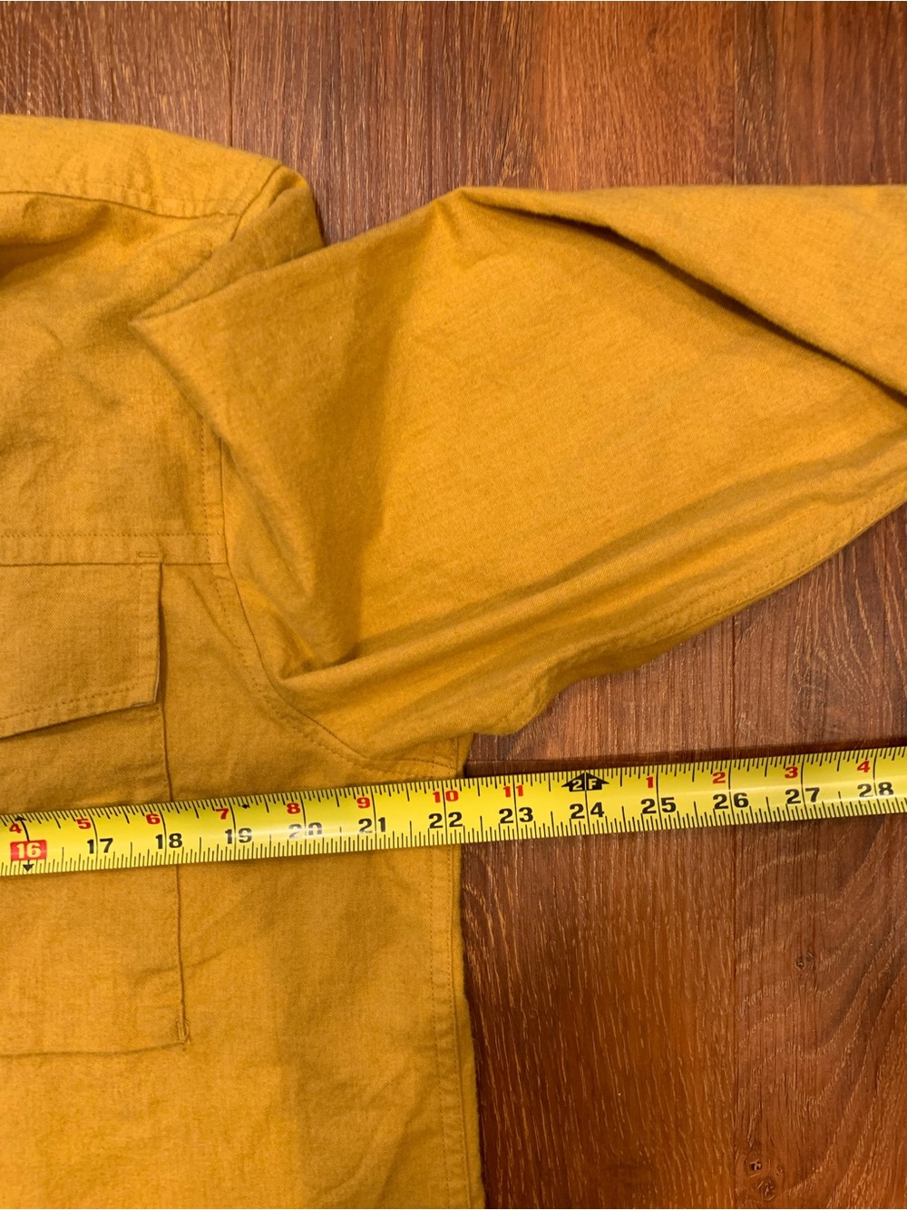 REI COOPERATIVE Mustard Yellow Flannel Shirt Men's M Gorpcore Normcore Casual - Picture 7 of 10